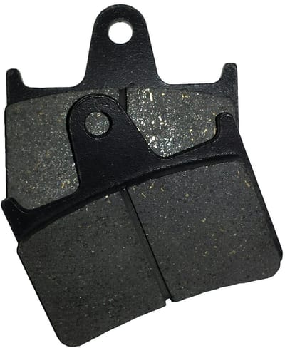 Motor remblokken achterzijde Honda CB 400 Super Four / Superfour Bol Dor 1999 - 2003 CB400 YMP254 remblok rem achter