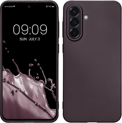 kwmobile telefoonhoesje geschikt voor Samsung Galaxy A56 5G - Hoesje voor smartphone - Back cover in metallic braam