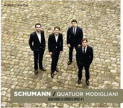 Quatuor Modigliani - Schumann: String Quartet Op.41 (CD)