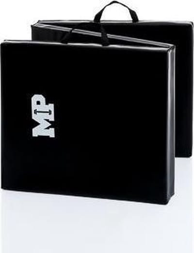 Muscle Power Tri-Fold Mat - Opvouwbare Yogamat - Zwart