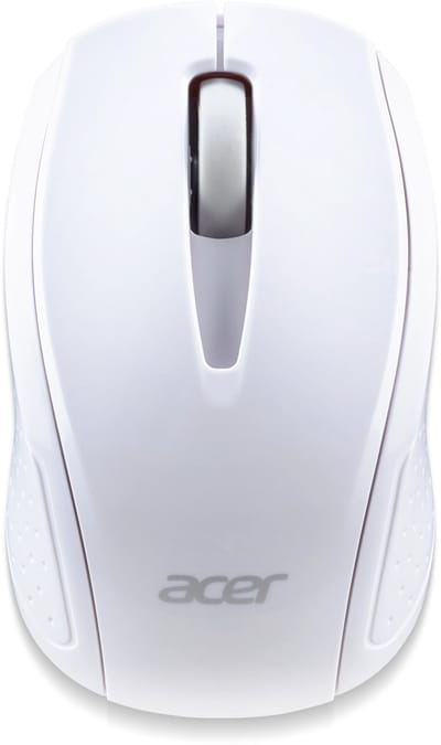 Acer AMR800 - mouse - 2.4 GHz - white - Muis - Optisch - 3 knoppen - Wit