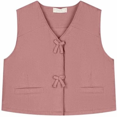 Sweet Petit baby gilet Giulia Orange Red 56 dames