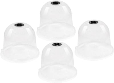Plantenkoepels - Beschermhoezen - Winterbescherming - Ademend Materiaal - 26 cm - Transparant