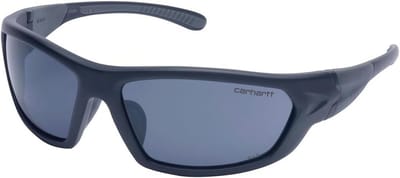 Veiligheid Zonnebril met Donkergrijze Anti Fog Lens en Zwart/Grijs Frame