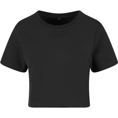 Korte katoenen t-shirt voor dames New Morning Studios