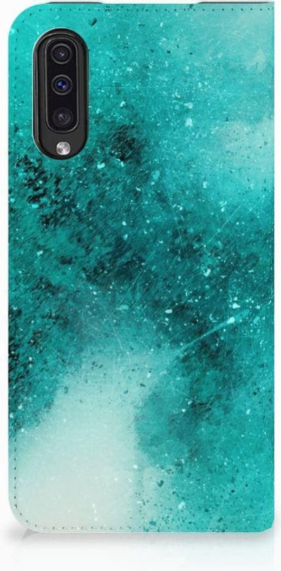 Bookcase Samsung Galaxy A50 Painting Blue