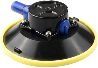 Vacuümzuignap - Handpomp tool - Materiaal verplaatsen - Geïntegreerde M8 draad - 6 inch - Zilver