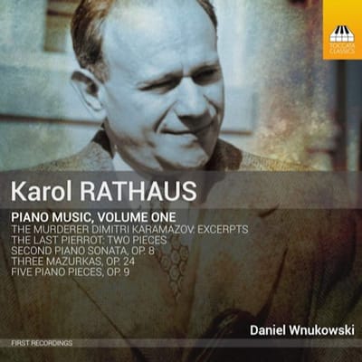 Daniel Wnukowski - Rathaus: Piano Music, Volume One (CD)
