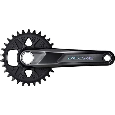 Shimano Deore M6120 Crankstel Zwart 175 mm / 30t