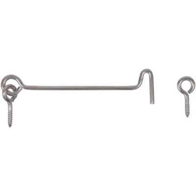 Alberts Stormhaak + Ogen Rvs 100x⌀3mm