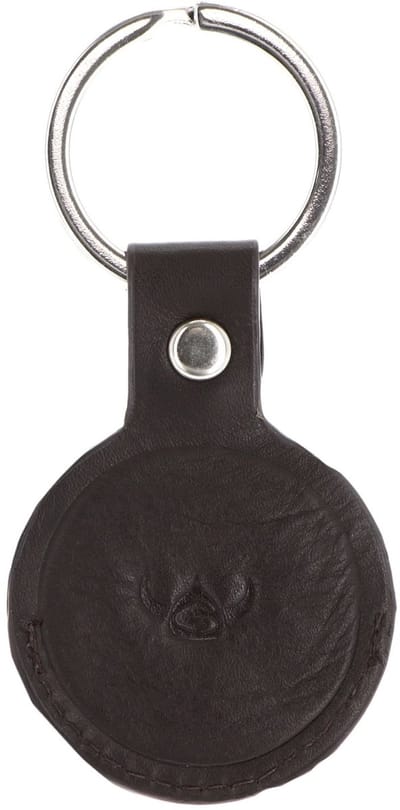 Golden Head Leren sleutelhanger Polo Schlüsselanhänger für AirTag 5114 Dunkelbraun donkerbruin