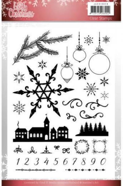 Jeanine`s Art - Clearstamp - Lovely Christmas - JACS10029