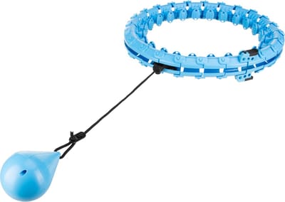 Gymtek® Hoelahoep Verstelbare Band met Gewicht - voor Volwassenen & Kinderen - voor Afslanken & Buikspieren - Fitness, Pilates, Gymnastiek, Home Gym