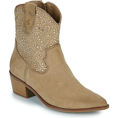 Xti  Enkellaarzen 144309-BEIGE