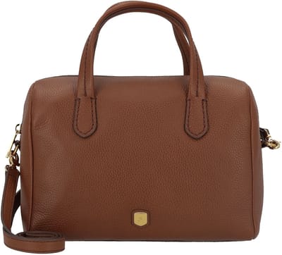 FOSSIL schoudertas handtas Lainey Satchel Brown bruine