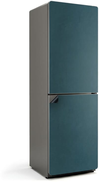 Wallfluent Magnetische Koelkastmat - Donkerblauw Koelkast Magneet Sticker - 60 cm x 190 cm - Donkerblauw Magnetische Koelkastmat - Decoratieve Koelkastfolie - Decoratieve Magneetmat Voor Koelkast - Keuken Decoratie Magneet