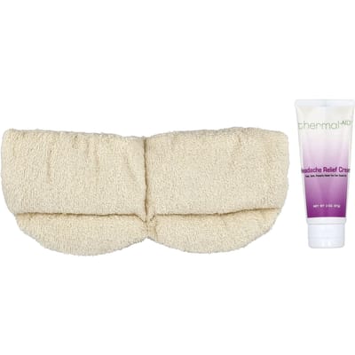 Thermisch Hulp Systeem voor Hoofdpijnverlichting, 2-delige kit beige