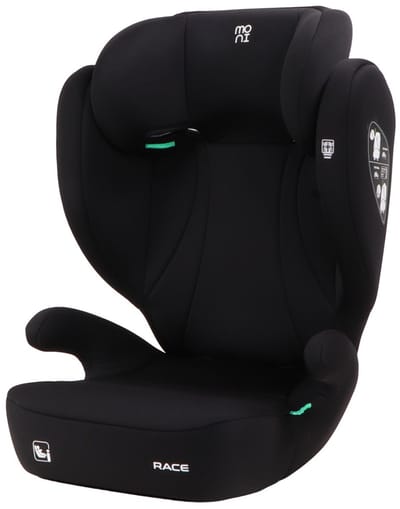 Moni Race Cosmo Black 100-150 cm i-Size Autostoel