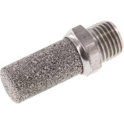 NPT 1/4'' Roestvrijstalen Pneumatische Geluiddemper