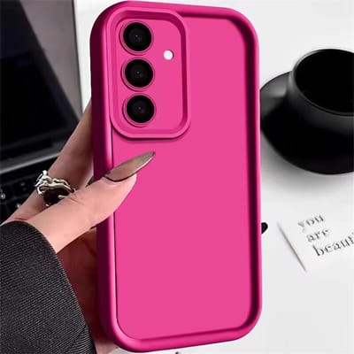 Zachte TPU Hoes Voor Samsung Galaxy A16 A56 A26 A55 A54 A53 A35 A15 A06 A25 A34 A36 5G Schokbestendig Effen Kleur Siliconen Telefoonhoes For Samsung A55