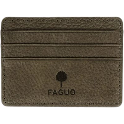 Leren kaarthouder Faguo