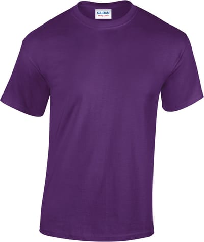 Gildan Heavy Cotton™Classic Fit Adult T-shirt GI5000 - purple - XXL