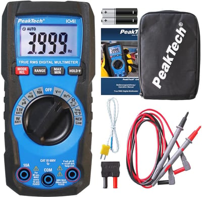 Multimeter TRMS Spanningsdetector CAT III 600V - Universeel Meetinstrument