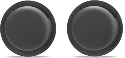 Siliconen beschermhoes voor AirTag - 2 stuks, zwart