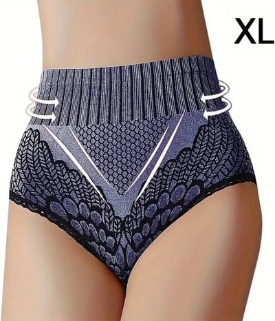 Corrigerend Ondergoed Voor Dames | Heupliftende Bodyshaper I Hoge Taille I Tailletrimmers I Corrigerend Slipje | Correctie Buik Ondergoed | Maat XL I Blauw