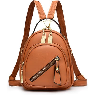 Sac à dos tendance pour femmes, nouveau style, portable, extérieur, décontracté, petit, bandoulière, grande capacité, pour maman brown