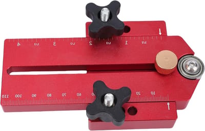 Dunne Scheurmal - Precisie Houtbewerking - Nauwkeurig Zagen - Stabiele Vergrendeling - 0-110mm Verstelbaar - Aluminium
