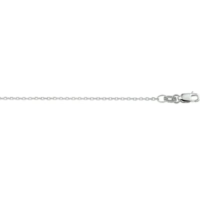 9k Collier Anker Gediamanteerd 1,3 Mm