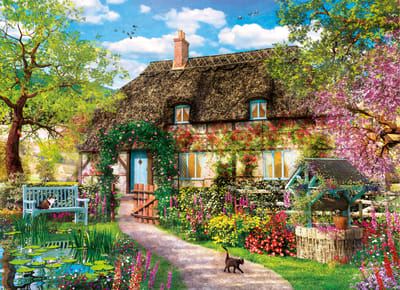 Clementoni - Puzzel - 1000 Stukjes - Oud plattelandshuisje - High Quality Collection - Puzzel Voor Volwassenen