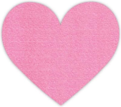 Hart vilt onderzetters - Roze - 6 stuks - ø 10 cm - Glas onderzetter - Valentijn - Cadeau - Woondecoratie - Woonkamer - Valentijn - Tafelbescherming - Onderzetters Voor Glazen - Keukenbenodigdheden - Woonaccessoires - Tafelaccessoires