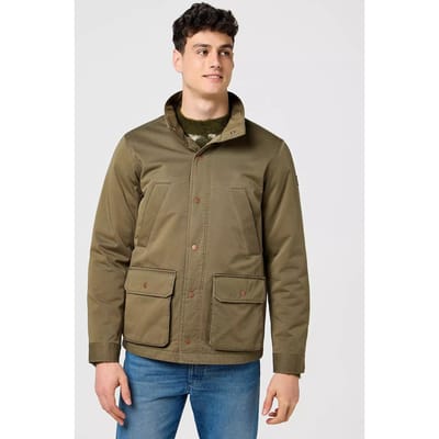 Wrangler Field Jacket Ivy Green Maat: L | Legerjassen Outlet | Heren | Groen