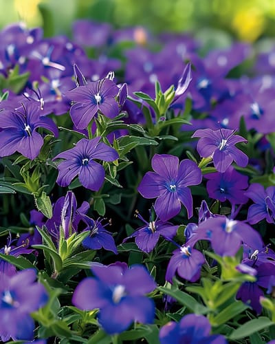 2 sets - Lobelia Zaden Crystal Palace Lobelia Erinus Eenjarig