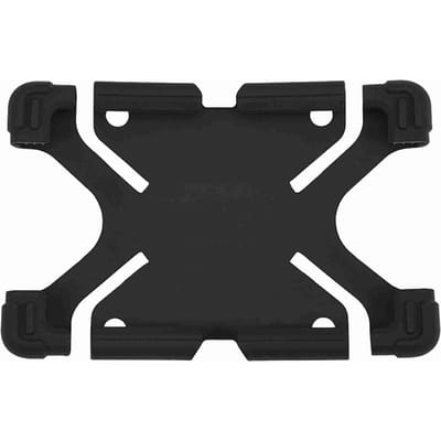 Verstelbare Siliconen Beschermhoes Universeel voor iPad Samsung Lenovo Tablet (Zwart 7.99 )