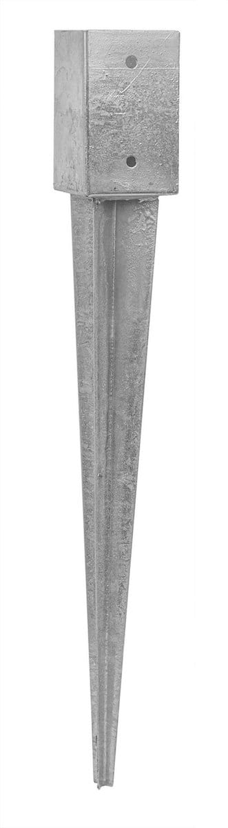 Wovar Paalhouder met punt 9.1 x 9.1 x 75 cm | Per Stuk