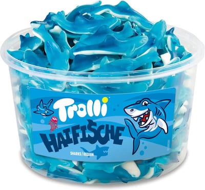 Trolli - Haaien - 150 stuks