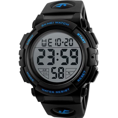 SKMEI Herenhorloge Polshorloge Modehorloge Multifunctioneel Waterdicht Buiten blauw