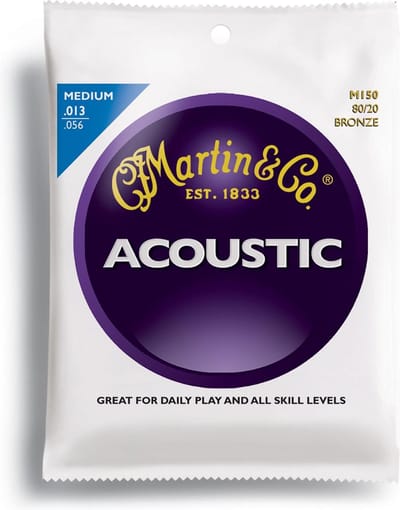 Martin Strings M150 Medium 013 snarenset voor akoestische gitaar