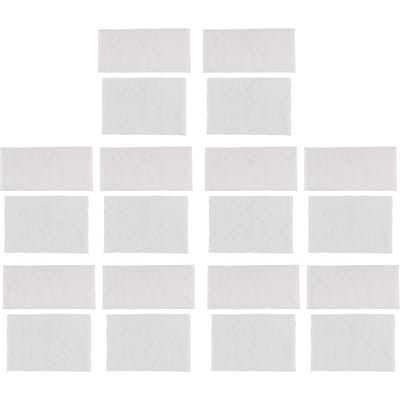 10 STUKS Stofzuigerfilterspons en Vezel Stofzuiger Vervangingsfilter voor Miele GN white