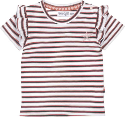Dirkje T-DOTS Meisjes T-shirt - Maat 98