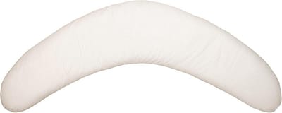 Voedingskussen - Zwangerschapskussen - Comfortabel voeden - Stille EPS microparels - 190x38 cm - Zand eekhoorntjes