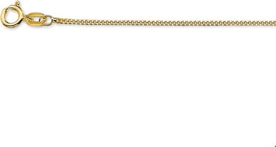 The Kids Jewelry Collection Ketting Gourmet 1,0 mm - Goud