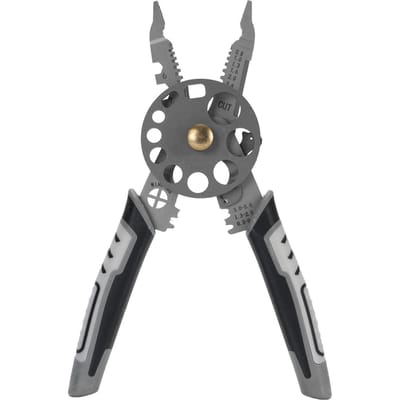 Striptang Ergonomisch Rubber Gecoat Handvat Professioneel Hoge Efficiëntie Multifunctionele Draad gray