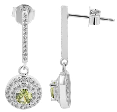 AKZENT Akzent damesoorbellen "Nola" van 925 Sterlingzilver, gerhodineerd, duurzaam