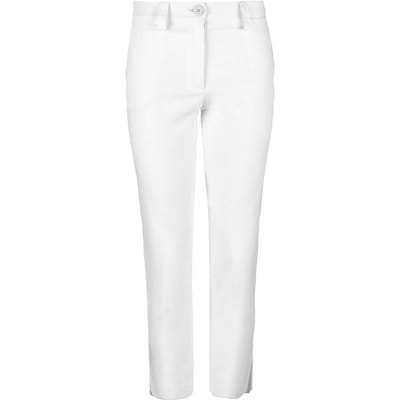 Wit denimkatoenen spijkerbroek