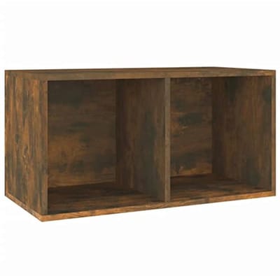 Vinyl Platen Opbergdoos - Organizer voor Platenverzameling met 2 Compartementen en Duurzaam Ontwerp.