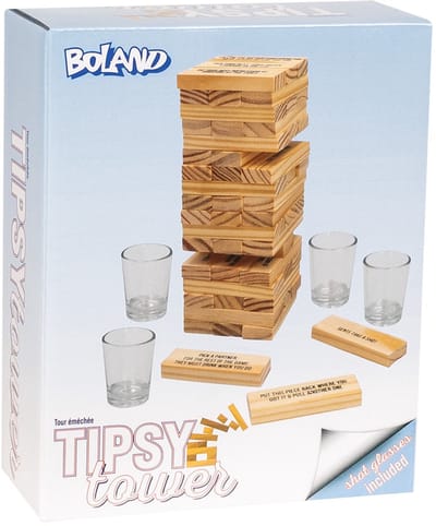 Boland - Drankspel Drinking tower - Bierfeest - Housewarming - Themafeest - Verjaardag; - Vrijgezellenfeest - Oud en Nieuw